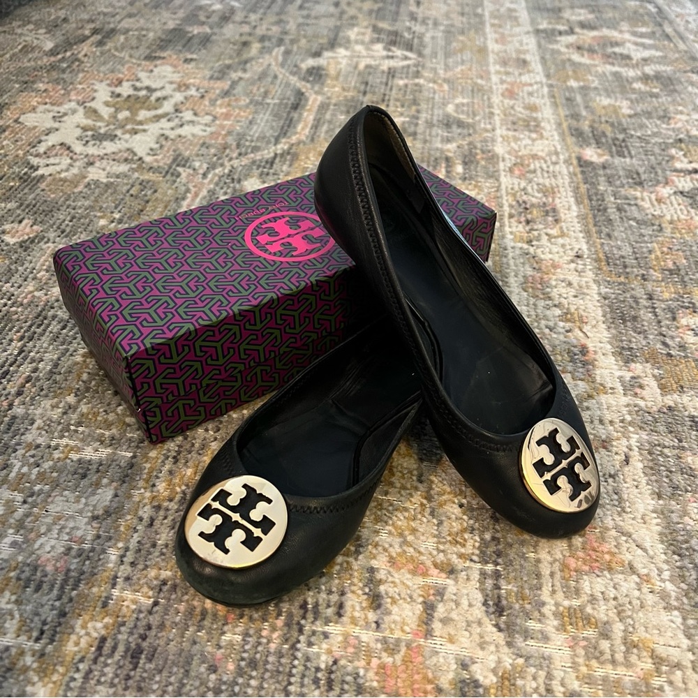 Tory Burch Flats Black size 8